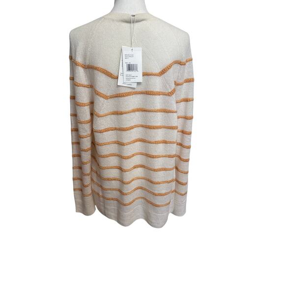 Lafayette 148 NWT New York Cashmere Stripped Breton Sweater Size 2X - Picture 7 of 11